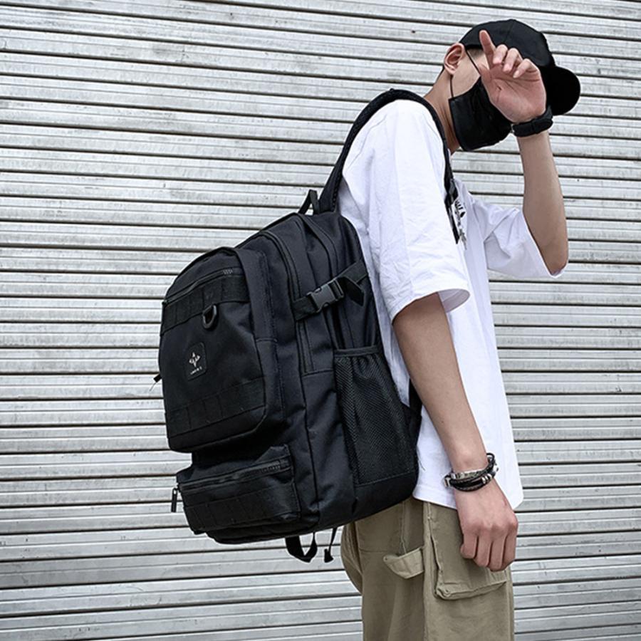 リュック | シンプル ファッション 大容量 旅行 カジュアル 大きめ 韓国 男女兼用 アウトドア デイパック リュックサック バッグ バックパック
