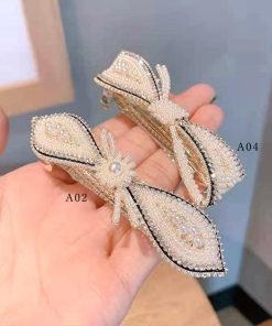 その他アクセサリー | リボンバレッタ 髪飾り ヘアアクセサリー