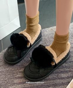 ローファー | モカシン レディース モカシンシューズ ウィンターシューズ 裏ボア スリッポン フラット ぺたんこ 防寒対策 おしゃれ 可愛い 冬 秋