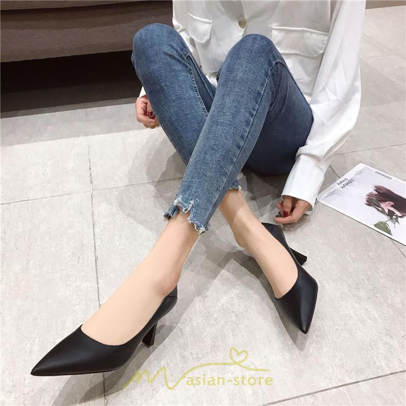 パンプス | 痛くない 歩きやすい黒 ブラック 走れる 楽 ハイヒール レディース ポインテッドトゥ 卒業式 ピンヒール 入学式 疲れない 履きやすい