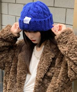 ニット帽 | ケーブル編み ニット帽子 レディース秋冬