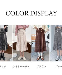 フレアスカート | フレアスカートニットスカートハイウエスト