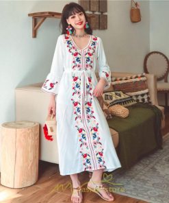 マキシ | ロングワンピース マキシワンピース エスニック リゾート ワンピ 長 カジュアル 大人 夏 秋 20代 30代 40代 ゆったり 体型カバー きれいめ Aライン 50代 着痩せ