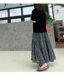 マキシ | ワンピース ドッキングワンピース レディース 長袖 2way ニット 大きいサイズ 30代 40代 50代 体型カバー カジュアル 上品 フレアワンピース 通勤通学 重ね着風