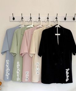 テーラードジャケット | 半袖テーラードジャケットオルチャン夏新作