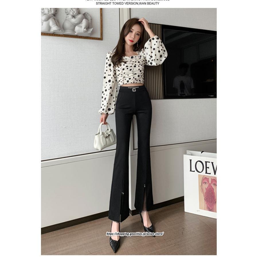 チノ・テーパード・ジョガー・スキニーパン | パンツ 秋 冬 レディース フレアパンツ ボトムス スリット スキニーパンツ 秋 冬 黒 無地 50代 40代 30代 大きいサイズ おしゃれ キレイめ 20代 送料無料 暖か