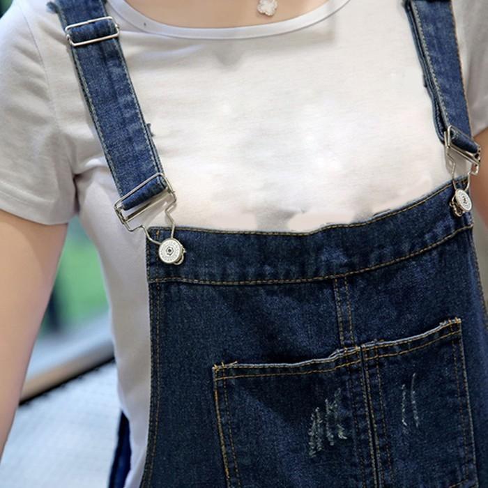 オーバーオール サロペット | 即日発送オーバーオール サロペットスカート ジャンパースカートデニムサロペットオールインワン 膝丈デニムワンピ 大きいサイズ レディースボトムス着痩せ