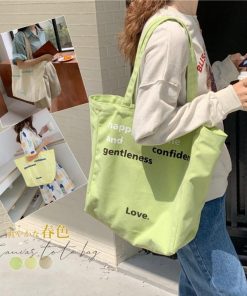 ハンドバッグ | 韓国 トートバッグ キャンバス 春夏新作