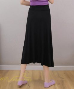 スカート | マタニティ スカートプリーツマタニティロング丈 ミモレ丈 裾口スリット 春 夏 マタニティウェア ウエスト調整 無地 産前産後 着痩せ 上品