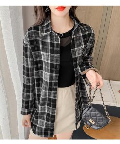 シャツ・ブラウス | レディースシャツ 秋冬 長袖 ブラウス 裏起毛 厚手 チェックシャツ チュニック丈 ミドル丈 防寒 暖かい 羽織り アウター シャツジャケット 厚手シャツ トップス