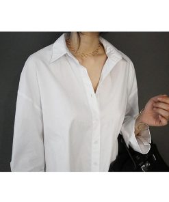 シャツ・ブラウス | ワンピース 秋服 レディース 長袖ワンピース シャツワンピース ロングシャツ ゆったり ブラウスシャツ 通学通勤 20代30代 40代50代 無地 トップス