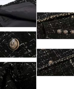 ジャケット・ブルゾン | ツイード風ジャケット レディース 秋冬