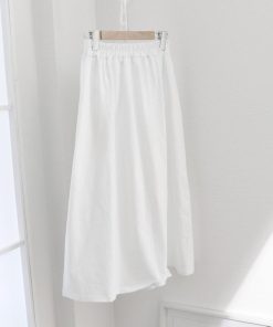 ロングスカート | Aライン フレアスカート黒