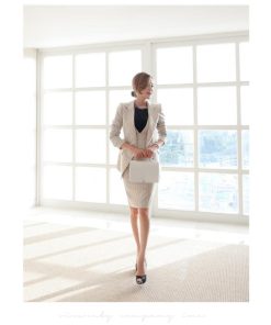 在庫ある | 短納期ビジネススーツレディース ワンピーススーツ セレモニースーツ 入学式 卒業式 面接 発表会 ジャケット 通学通勤 エレガント 2点セット 着痩せ 膝丈ワンピ