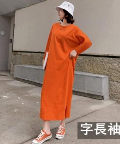 マキシ | ワンピース 半袖 長袖 レディース 秋物 夏服 Tシャツワンピース ロングTシャツ ミモレ丈 五分袖 ルームウェア 20代30代40代 ロングワンピース ストレート