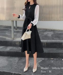 ワンピース | レディース 切り替えワンピ長袖