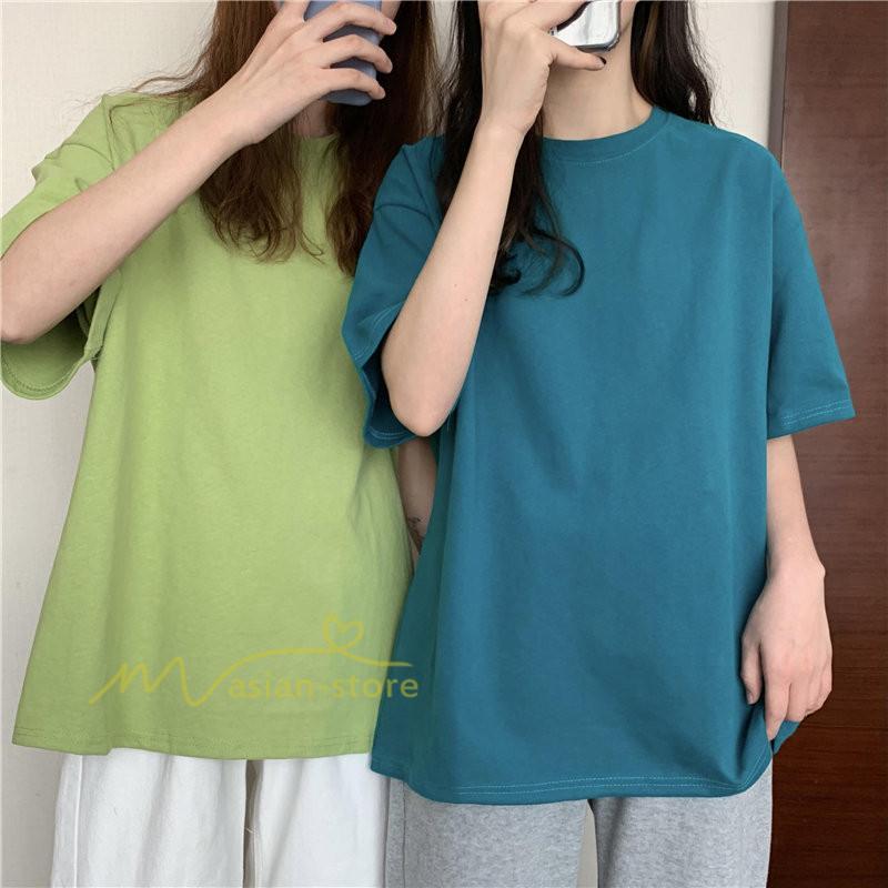 tシャツ・カットソー | Tシャツ レディース 半袖 春 夏 秋 トップス カットソー カジュアル シンプル ゆったり 20代30代40代50代 体型カバー 通勤通学 着回し 無地人気 お出かけ 上品