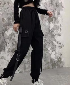 サルエルパンツ | カーゴパンツ チェーン付き ボトムス