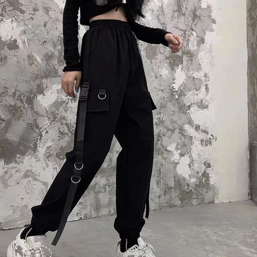 サルエルパンツ | カーゴパンツ チェーン付き ボトムス