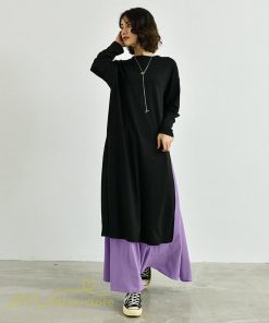 セットアップ | ワンピース 秋スカート レディース 秋物 ロングワンピース ロングスカート フリーサイズ 2点セット 着回し ウエストゴム 可愛い ゆったり 無地