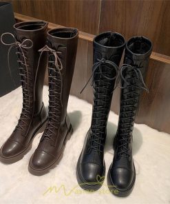 ロングブーツ | レディース ブーツ レディース 靴 シューズ 合皮レザー 歩きやすい 美脚 カジュアル 通勤 2022 ノーインソール インソール 通学 おしゃれ