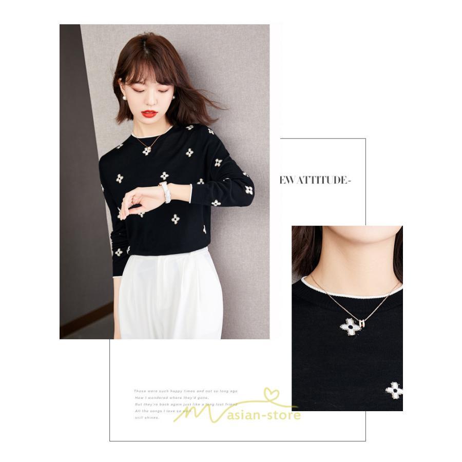 シャツ・ブラウス | ブラウス レディース 長袖 50代 白 シャツ ゆったり トップス きれいめ フォーマル 20代 30代 40代 通勤 刺繍 冬 オシャレ 可愛い ナチュラル 秋 キレイめ 上品