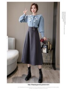 スカート | レディース ロング フレア Aライン 秋冬 送料無料 無地 きれいめ 30代 40代 50代 着やせ 上品 通勤 通学 秋冬 2022新作 キレイめ 暖か 通勤 ラシャ