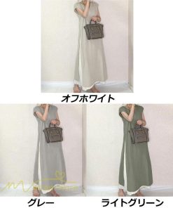 マキシ | ロングワンピース ロングスカート Aラインワンピース プリーツスカート セットアップ 2点セット 夏秋 大人 30代40代50代 可愛い 無地 レディース