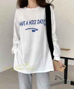 ｔシャツ・カットソー | カットソー レディース 長袖 春 Tシャツ レディース ゆったり ラウンドカット トップス 丸首 韓国ファッション 通勤通学 20代30代40代50代 カジュアル 夏物 快適