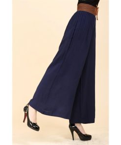 ワイドパンツ | レディース ガウチョパンツ パンツ スカンツ 涼しい ロングパンツ ゆったり ボトムス 20代30代40代 ダンス服 ウエストゴム ズボン カジュアル