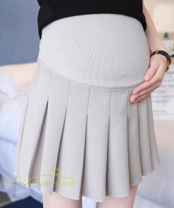 スカート | ミニマタニティウェア レディース プリーツ可愛い 夏 マタニティきれいめ マタニティ おしゃれ ウエスト調整 マタニティ