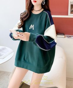 パーカー | トレーナー Tシャツ ロングT レディース トップス 切り替え 長袖 プルオーバー スウェット 麻 コーデ 秋 冬 スポーツ お出かけ アウトドア 通勤 春