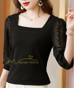 ｔシャツ・カットソー | Tシャツ レディース トップス 春夏 カットソー 半袖 五分袖 シフォンシャツ おしゃれ カジュアル シンプル コットン 夏服 綿 エレガント 着痩せ 30代40代50代