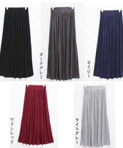 ロングスカート | 新作 マキシスカート フレアスカート黒 ボトムス プリーツスカート 着やせ ロング丈 Aラインスカート 春夏秋 レディース