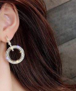 その他アクセサリー | キラキラピアス 痛くない ビジュー レディース リングピアス 華奢 サークルピアス