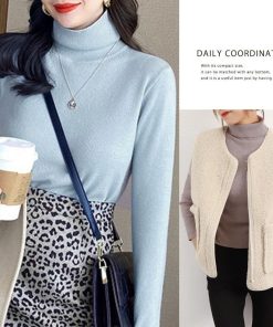 ニット・セーター | タートルネック ニットトップス 秋冬