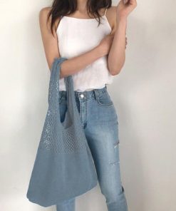 トートバッグ | ニット編み バッグ鞄かばん