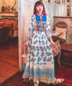 マキシ | ワンピース ロングワンピース マキシ丈 ロング丈 文芸風 長袖 ゆったり エスニック風 民族風 体型カバー フレア フェミニン 可愛い 着痩せ ナチュラル おしゃれ
