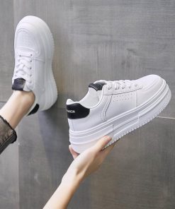 スニーカー | レディースシューズ レースアップ ローカット 厚底靴 履きやすい カジュアルシューズ ローカットシューズ フラットシューズ