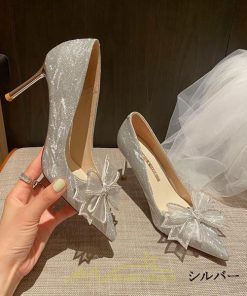 パンプス | 痛くない 4cm6cm8cm10cmヒール レディース ハイヒール 美脚 ポインテッドトゥシルバー シャンパン大きいサイズ 春 新作 披露宴 お出かけ 夏 結婚式