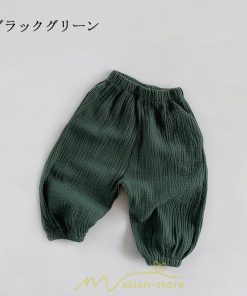衣装 服 | 子供服 パンツ ベビー ズボン 保育園 男の子 女の子 男女兼用 子ども服 こども服 夏 カジュアル キッズ コットン 2022年新作 長ズボン 韓国風
