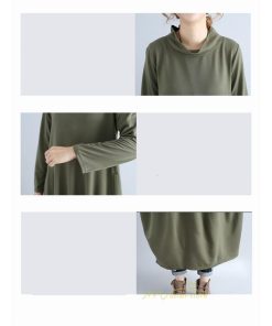 マキシ | ワンピース レディース 春秋 長袖 ゆったり ロング丈ワンピース シンプル 体型カバー 大きいサイズ 新作 カジュアル きれいめ 無地 30代 40代 着痩せ