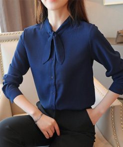 シャツ・ブラウス | シフォンシャツ ブラウス リボン レディース ビジネス フォーマル 通勤OL シンプル ファッション トレンド 大人 気質 事務服 着回し 大人 カジュアル 面接