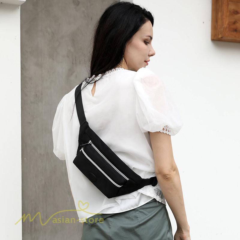 女性用バッグ | ボディバッグ 斜めがけバッグ レディース ショルダーバッグ 小さい ミニバッグ ウエストバッグ 2way 男女兼用 チェストバッグ ベルトバッグ ナイロン 斜め掛け