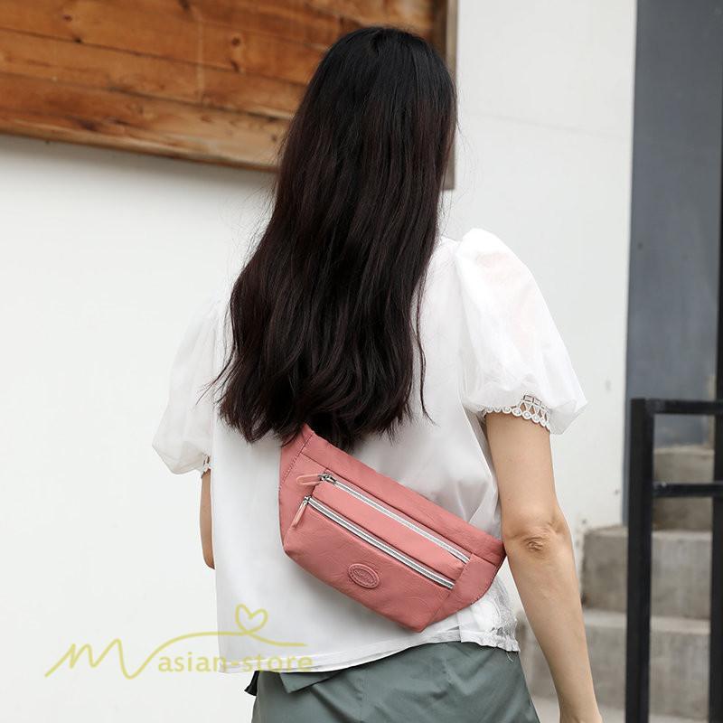 女性用バッグ | ボディバッグ 斜めがけバッグ レディース ショルダーバッグ 小さい ミニバッグ ウエストバッグ 2way 男女兼用 チェストバッグ ベルトバッグ ナイロン 斜め掛け