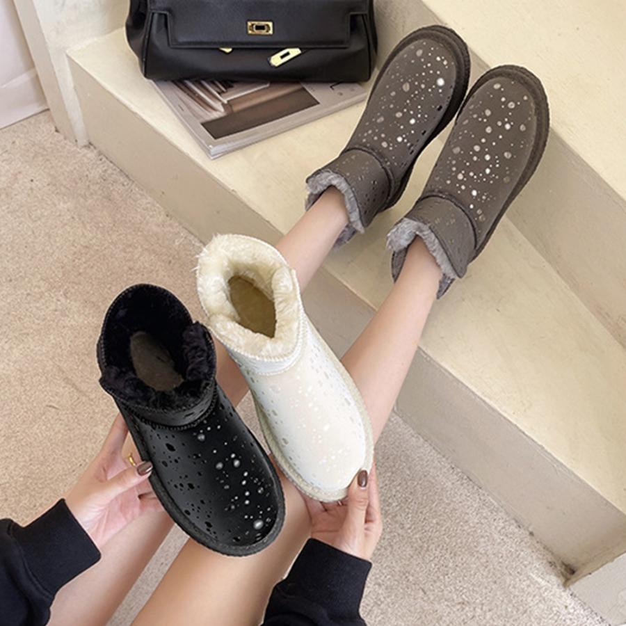 ムートンブーツ | 裏起毛 ショートブーツ