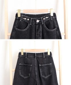 デニム | ストレートデニムパンツ レディース 韓国