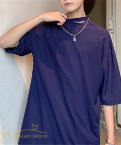 Tシャツ | Tシャツ メンズ 5分袖 カジュアル おしゃれ シンプル モックネック ゆったり 夏新作 英字 メンズスタイル 5分袖日常感 サマー カッコウイイ