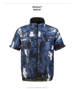 ベスト | 空調ウェア 空調服2022 ファンセット 空調服半袖 空調作業服 冷却服 大風量 熱中症対策 アウトドア 暑さ対策 野外 熱中症 涼しい 屋外 紫外線対策