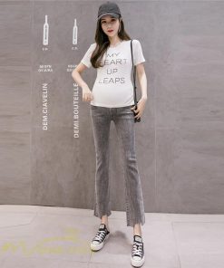 パンツ レギンス | デニムパンツ マタニティパンツ レディース ウエスト調整 カジュアル パンツ ボトムス マタニティウェア 上品 日常感 妊婦服 大きいサイズ 着痩せ お出かけ